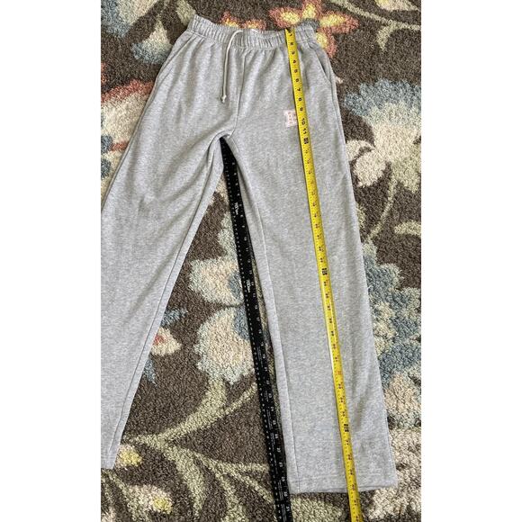 Victorias Secret Pants Size XS NEW Heather Gray Casual Athleisure Fleece Sweats - Picture 6 of 12